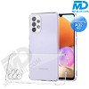 Samsung A32 (5G) - Telefoonhoesje - Achterkantje - Siliconen - Transparant