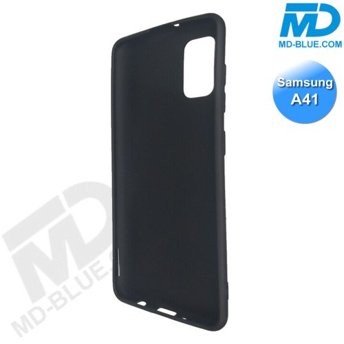 Samsung A41- Telefoonhoesje - Achterkantje - Silliconen - Zwart Samsung A41- Telefoonhoesje - Achterkantje - Silliconen - Zwart