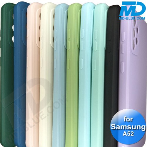 Samsung A52- Telefoonhoesje - Achterkantje - Silliconen - Donker Groen Samsung A52- Telefoonhoesje - Achterkantje - Silliconen - Donker Groen