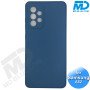 Samsung A52- Telefoonhoesje - Achterkantje - Silliconen - Donker Blauw