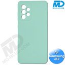Samsung A52- Telefoonhoesje - Achterkantje - Silliconen - Mint Groen