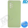 Samsung A52- Telefoonhoesje - Achterkantje - Silliconen - Mos Groen