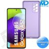 Samsung A52- Telefoonhoesje - Achterkantje - Silliconen - Lila Paars