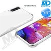 Samsung A70 - Telefoonhoesje - Achterkantje - Siliconen - Antishock - Transparant