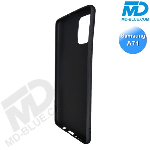 Samsung A71- Telefoonhoesje - Achterkantje - Silliconen - Zwart Samsung A71- Telefoonhoesje - Achterkantje - Silliconen - Zwart