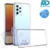 Samsung A72 - Telefoonhoesje - Achterkantje - Siliconen - Transparant