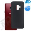 Samsung S9 - Telefoonhoesje - Achterkantje - Silliconen - Zwart Samsung S9 - Telefoonhoesje - Achterkantje - Silliconen - Zwart