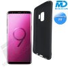 Samsung S9 - Telefoonhoesje - Achterkantje - Silliconen - Zwart Samsung S9 - Telefoonhoesje - Achterkantje - Silliconen - Zwart