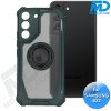 Samsung S22 Telefoonhoesje - Back Cover - Antishock - Groen Transparant 