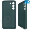 Samsung S22 - Telefoonhoesje - Achterkantje - Silliconen - Leger Groen
