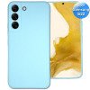 Samsung S22 - Telefoonhoesje - Achterkantje - Silliconen - Wit