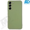 Samsung S22 - Telefoonhoesje - Achterkantje - Silliconen - Lime Groen