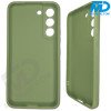 Samsung S22 - Telefoonhoesje - Achterkantje - Silliconen - Lime Groen