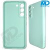 Samsung S22 - Telefoonhoesje - Achterkantje - Silliconen - Licht Groen
