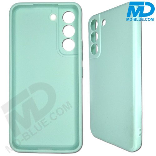Samsung S22 - Telefoonhoesje - Achterkantje - Silliconen - Licht Groen Samsung S22 - Telefoonhoesje - Achterkantje - Silliconen - Licht Groen