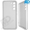 Samsung S22 - Telefoonhoesje - Achterkantje - Silliconen - Wit Samsung S22 - Telefoonhoesje - Achterkantje - Silliconen - Wit
