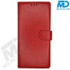 Samsung A43 Book Case Telefoonhoesje - Portemonnee  - Kaarthouder & Magneetsluiting - Rood