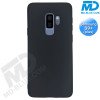 Samsung S9 plus - Telefoonhoesje - Achterkantje - Silliconen - Zwart