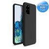 Samsung S20 Plus - Telefoonhoesje - Achterkantje - Silliconen - Zwart Samsung S20 Plus - Telefoonhoesje - Achterkantje - Silliconen - Zwart