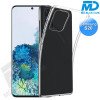 Samsung S20 - Telefoonhoesje - Achterkantje - Siliconen - Transparant Samsung S20 - Telefoonhoesje - Achterkantje - Siliconen - Transparant