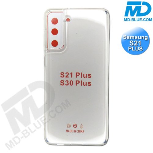Samsung S21 Plus - Telefoonhoesje - Achterkantje - Siliconen - Transparant Samsung S21 Plus - Telefoonhoesje - Achterkantje - Siliconen - Transparant