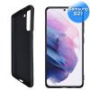 Samsung S21 - Telefoonhoesje - Achterkantje - Silliconen - Zwart Samsung S21 - Telefoonhoesje - Achterkantje - Silliconen - Zwart