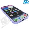 iPhone Back Cover Luxe Siliconen met lensbescherming Paars iPhone Back Cover Luxe Siliconen met lensbescherming Paars