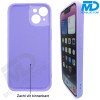 iPhone Back Cover Luxe Siliconen met lensbescherming Paars iPhone Back Cover Luxe Siliconen met lensbescherming Paars