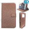 Universeel Book Hoesje Bruin met Siliconen inlay 5.5 . 6 inch