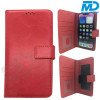 Universeel Book Hoesje Rood met Klem Houder - 6.5 inch