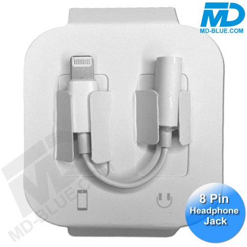 8 pins Lightning naar jack geschikt voor iPhone