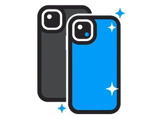 mdblue back case hoesjes