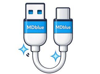 MDblue oplaadkabels
