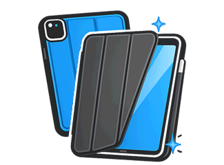 MDblue Tablet Hoezen