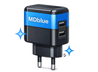 MDblue thuis opladers