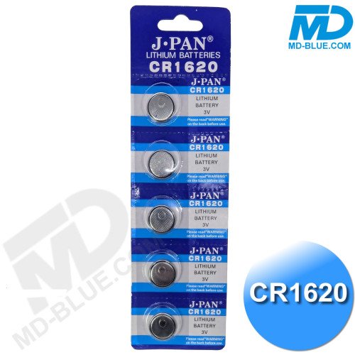 Knoopcel Batterijen CR1620 Alkaline 5 stuks / 3V Knoopcel Batterijen CR1620 Alkaline 5 stuks / 3V