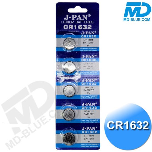 Knoopcel Batterijen CR1632 Alkaline 5 stuks / 3V Knoopcel Batterijen CR1632 Alkaline 5 stuks / 3V