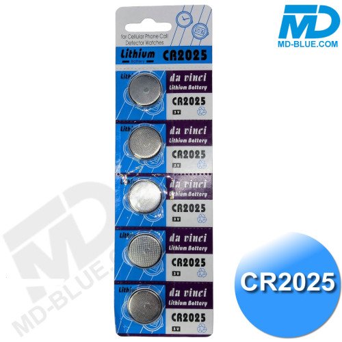Knoopcel Batterijen CR2025 Lithium 5 stuks / 3V Knoopcel Batterijen CR2025 Lithium 5 stuks / 3V