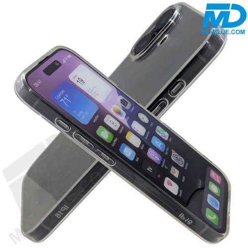 iPhone 16 - Siliconen Hoesje- Transparant