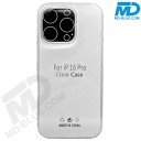 iPhone 16 Pro - Siliconen Hoesje- Transparant