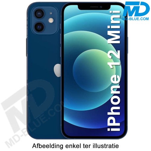 A/B-Grade - iPhone 12 Mini - Blauw -128 GB (marge) A/B-Grade - iPhone 12 Mini - Blauw -128 GB (marge)