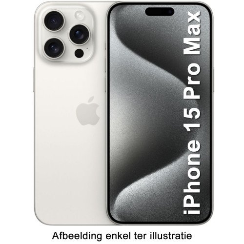 A-Grade - iPhone 15 Pro Max - Wit -256 GB (marge) A-Grade - iPhone 15 Pro Max - Wit -256 GB (marge)
