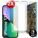 iPhone 13 Pro Screenprotector - 9D Beschermglas - Transparant - 2 stuks