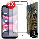 iPhone 11 Screenprotector - 9D Beschermglas - Transparant - 2 stuks