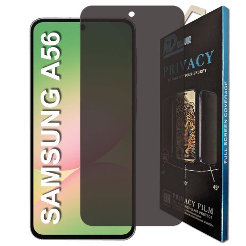 Privacy Screenprotector voor Samsung A56 - Beschermglas