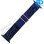 Smart Watch Bandje - voor Apple watch 42-44-45-49 mm - Nylon - Maat one size - Blauw Zwart