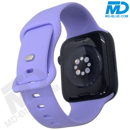 Smart Watch Bandje - voor Apple watch 42-44-45 mm - Siliconen  - Maat S - Lila