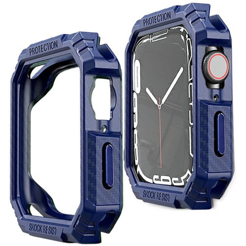 Bumper - Hoesje -  voor Apple Watch 49 mm - Blauw