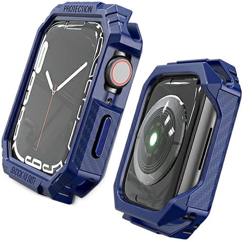 Bumper - Hoesje -  voor Apple Watch 49 mm - Blauw