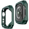 Bumper - Hoesje - voor Apple Watch 44 mm - Leger Groen